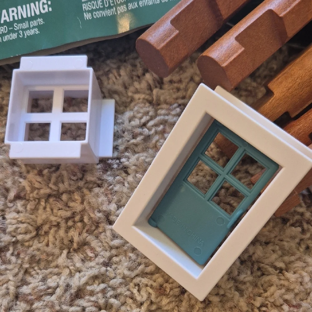 Creative Brown Building Blocks Set - Picture 3 of 5